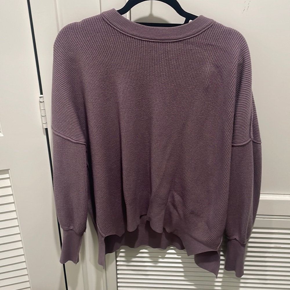 Purple sweater